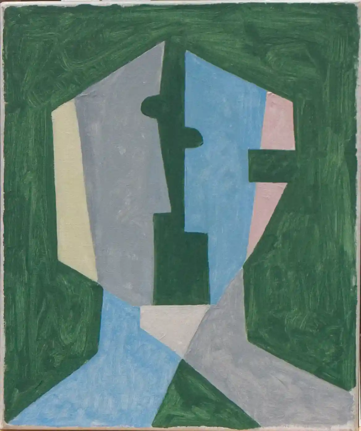 Jan Roëde – Monoloog, acryl, linnen