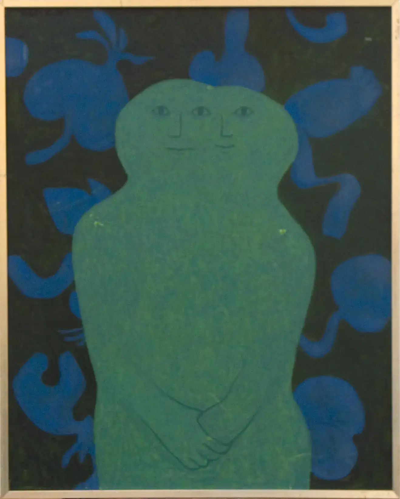 Jan Roëde – De geliefden, acryl, linnen, 1976/78