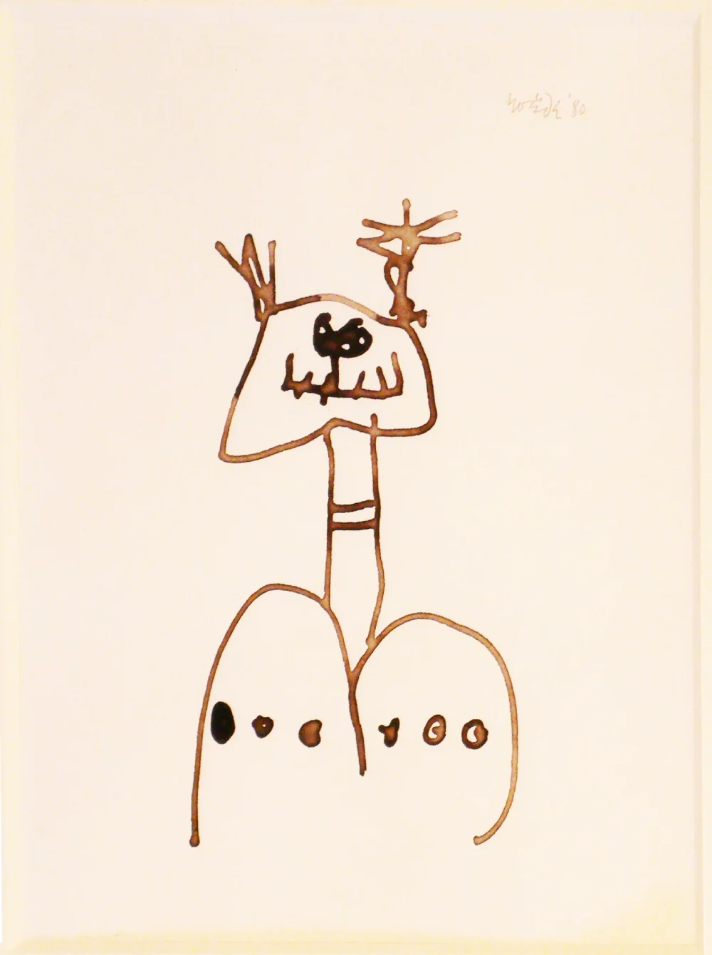 Jan Roëde – JR133, inkt, papier, 1980