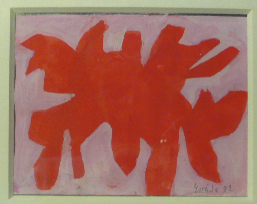 Jan Roëde – JR146, gouache, papier, 1992