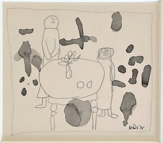 Jan Roëde – PP06, inkt, papier, 1985