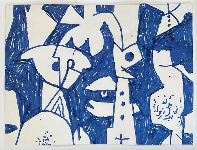 Jan Roëde – PP09, viltstift, papier