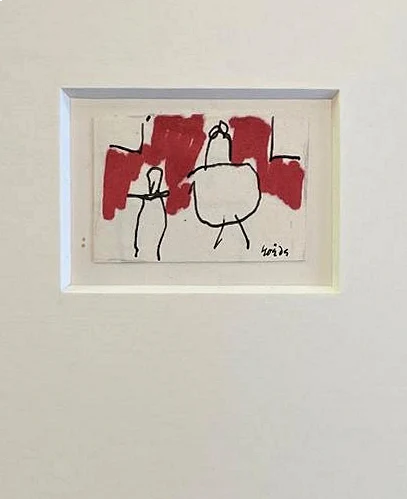 Jan Roëde – PP14, inkt, waterverf, papier