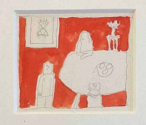 Jan Roëde – PP24, potlood, waterverf, papier