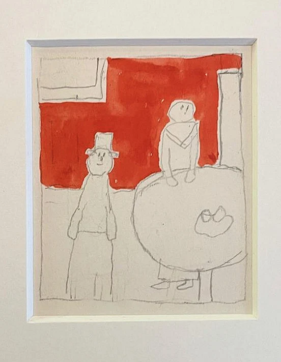 Jan Roëde – PP25, potlood, waterverf, papier