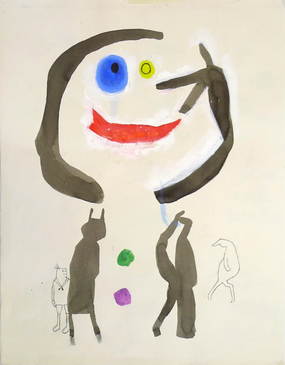 Jan Roëde – TG052, pen, waterverf, papier