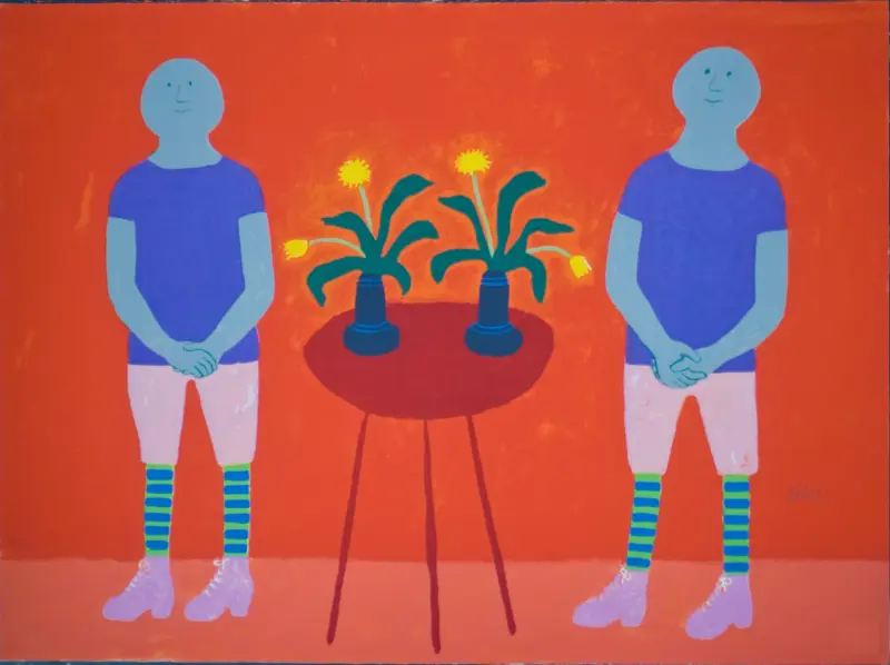 Jan Roëde – zeefdruk Z05, Groot formaat