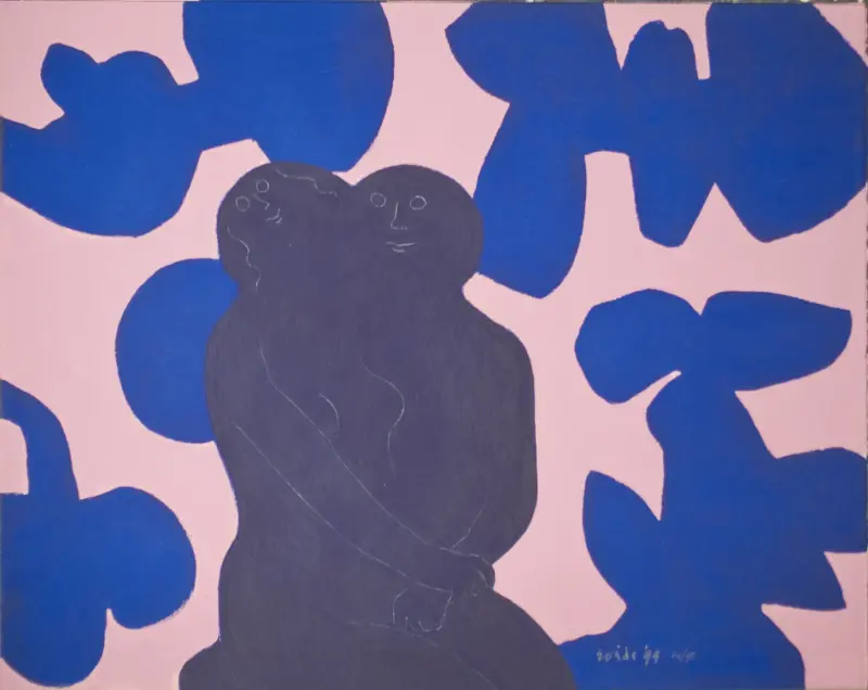 Jan Roëde – zeefdruk Z14, Klein formaat