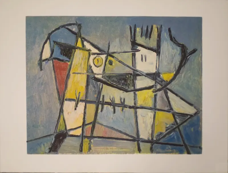Jan Roëde – zeefdruk Z18, Medium formaat