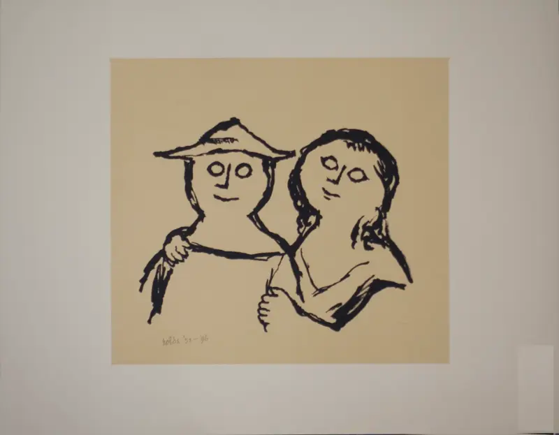 Jan Roëde – zeefdruk Z19, Medium formaat