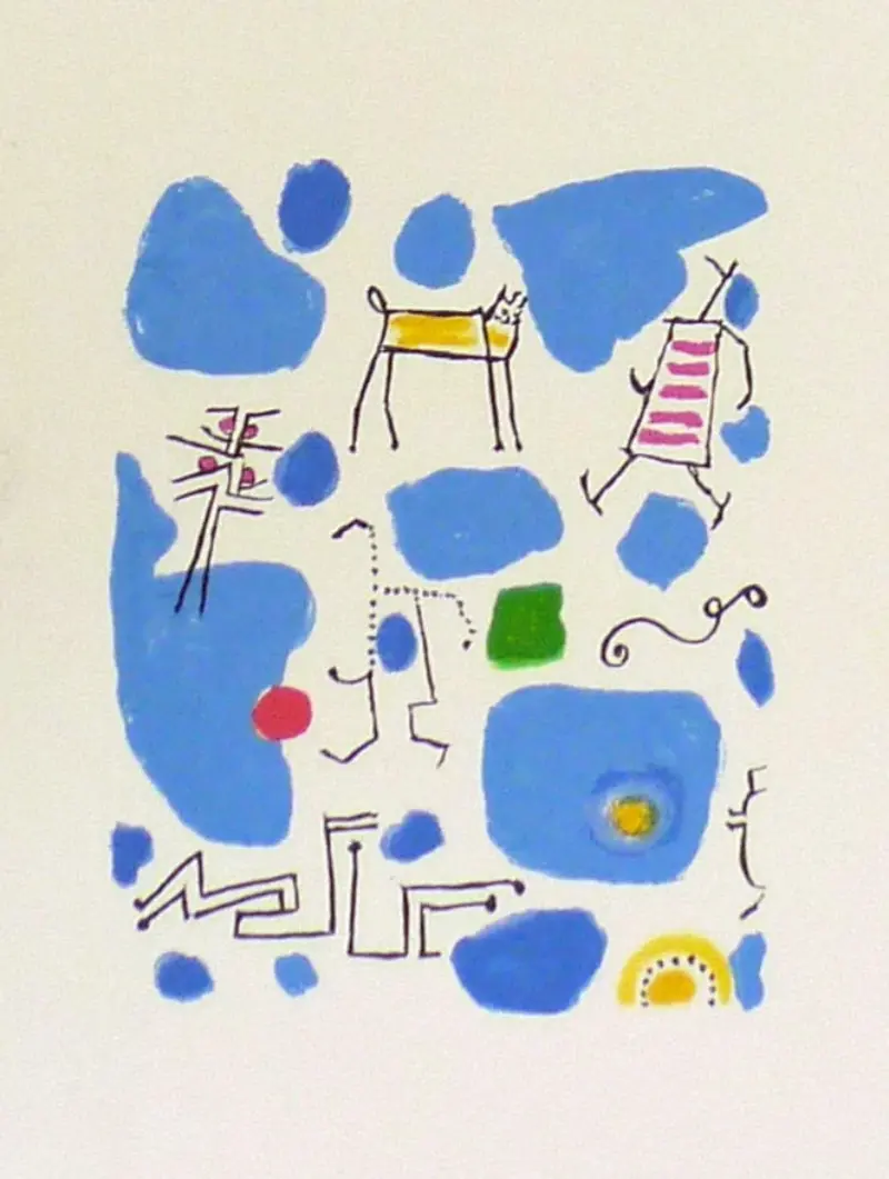 Jan Roëde – zeefdruk Z38, Mini formaat